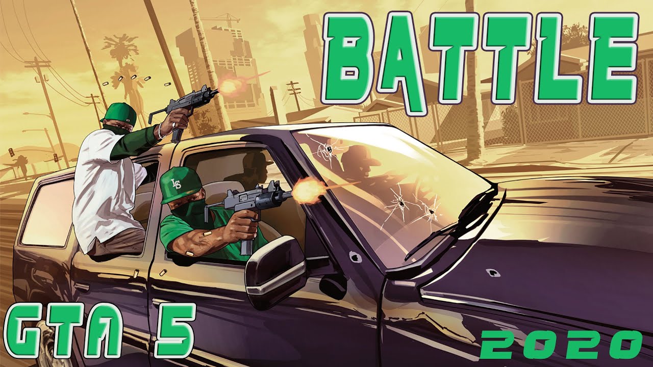 GTA 5 - GANGSTAR BATTLE - Madd Carl 😱😱