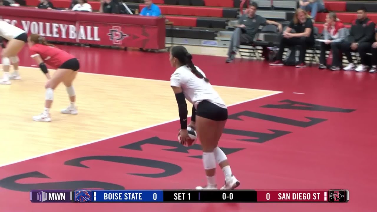 HIGHLIGHTS Boise State at San Diego State Volleyball 10/19/2023 YouTube