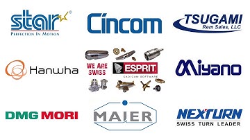 Espritcam SwissTurn Machine