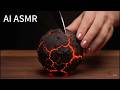 ASMR Planet Cutting🌌🔪 Surprise Core Reveal | AI Glass Fruit & Stress Relief Sleep Aid