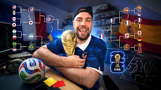 Je pronostique tous les matchs de la Coupe du Monde 2026 jusqu'au Vainqueur !