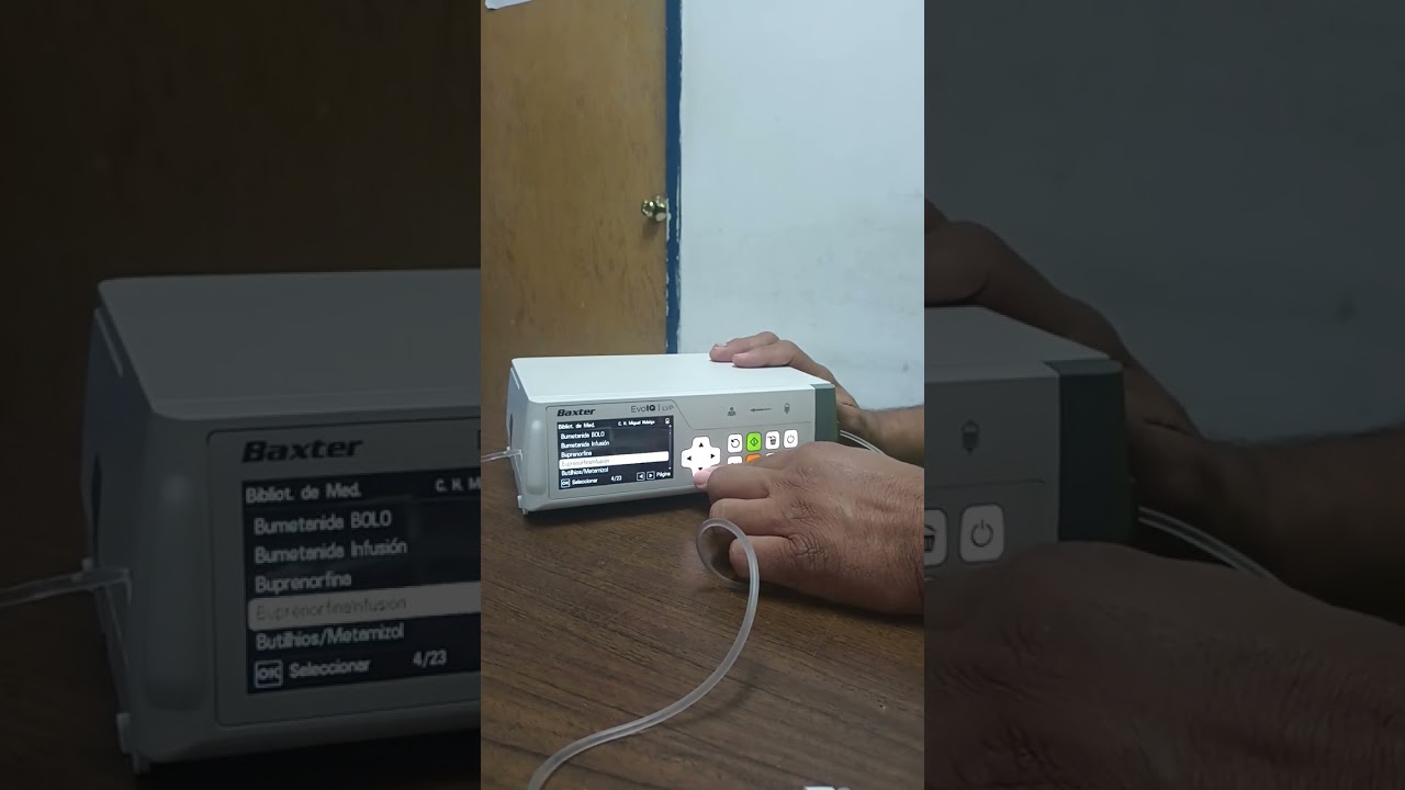 Sistema de infusión Baxter EvoLQ / LVP