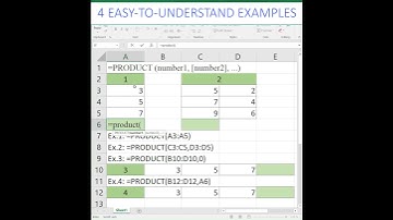 Hàm product trong excel - Microsoft Excel #shorts