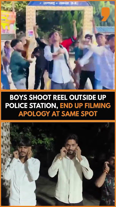 Sambhal Youths Dance Outside Police Station, Apologize After Viral Reel | News9 | #ytshorts