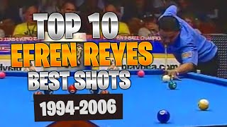 Efren Reyes Best Shots, Top 10 Efren Reyes Greatest Shots 1996-2006 Highlights