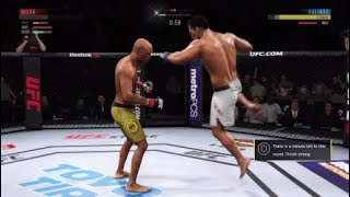 Against The Great Anderson Silva (UFC 3 Career Mode)