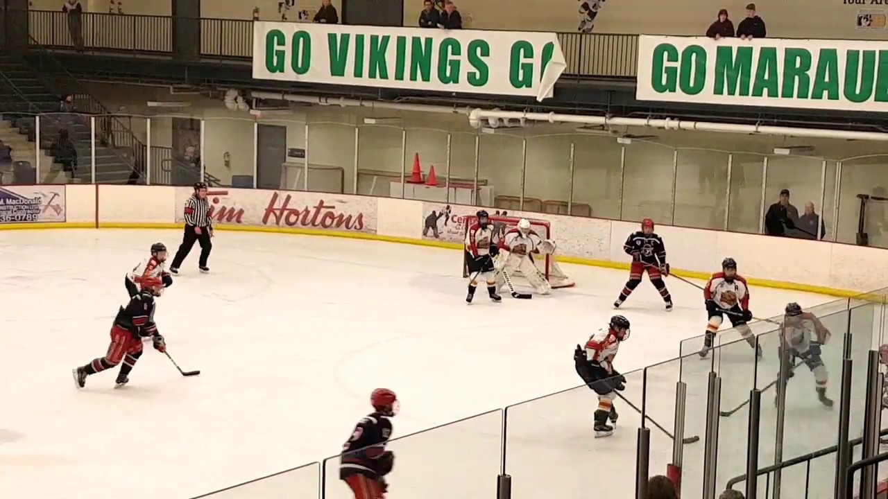 Nova Scotia Major Bantam Action ACA Rangers vs Cape Breton Cougars 17
