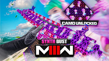 HOW TO GET SYNTH BUST ANIMATED CAMO FAST & EASY! (All 12 Coin Locations in Get Higher LTM)