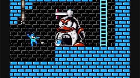 Make a Good Mega Man Level 1 Blind Run - Pt 4 - Snow Man / Sunset Man