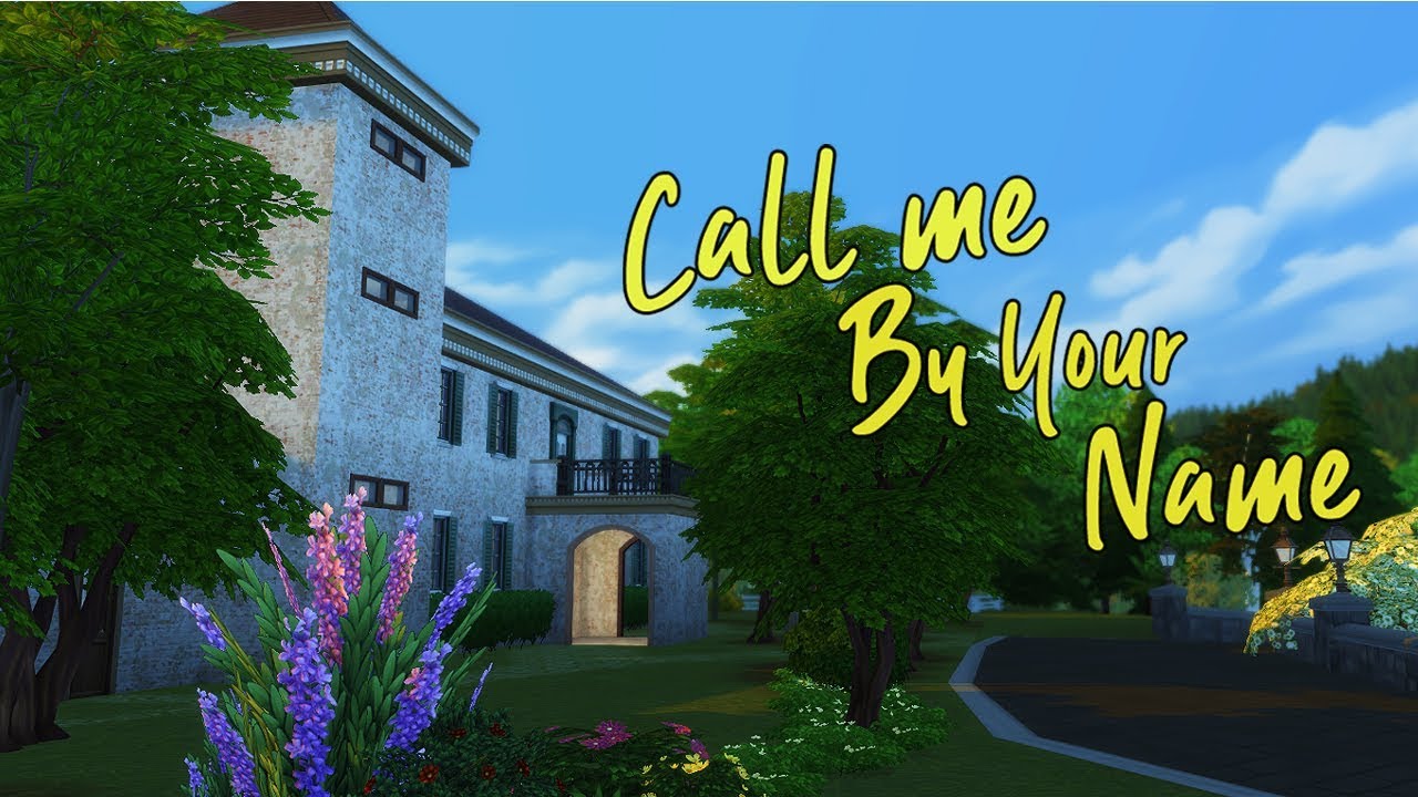 심즈4 건축 Call Me By Your Name The Sims 4 Speed Build No Cc Youtube