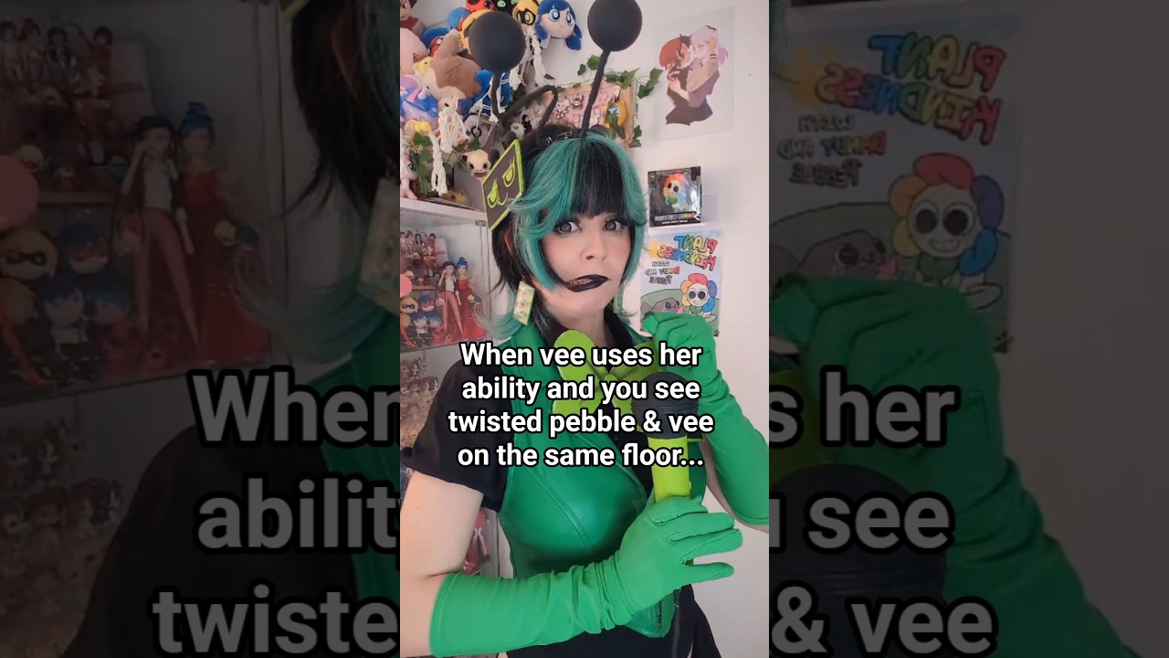 I don't want to... #dandysworld #roblox #cosplay #pebble #VEE #comiccon