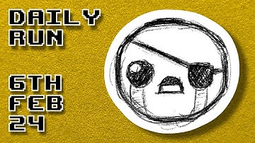 The Binding of Isaac | Daily Run 6th Feb 2024 (Rank: 20)