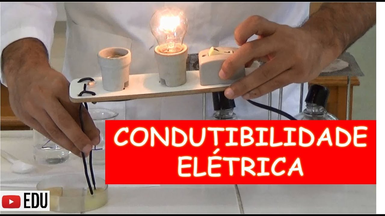 Experimentos de Química Condutibilidade Elétrica de alimentos cozidos YouTube Experimentos de Química Condutibilidade Elétrica de alimentos cozidos YouTube