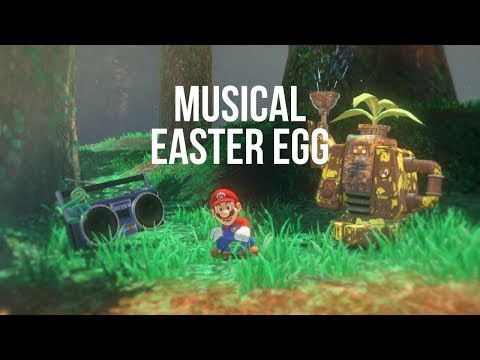 Super Mario Odyssey's pause menu has a musical Easter egg!