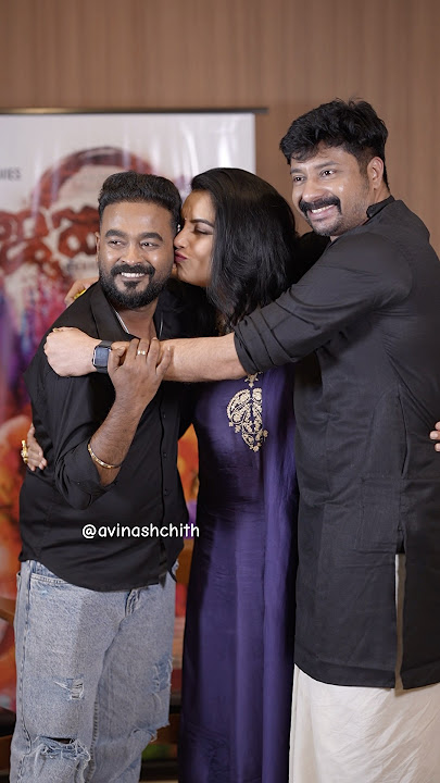 Actor Sarath Appani and Shweta Menon At #Jangar Movie Promotions 🔥🔥 #sarathappani #swethamenon