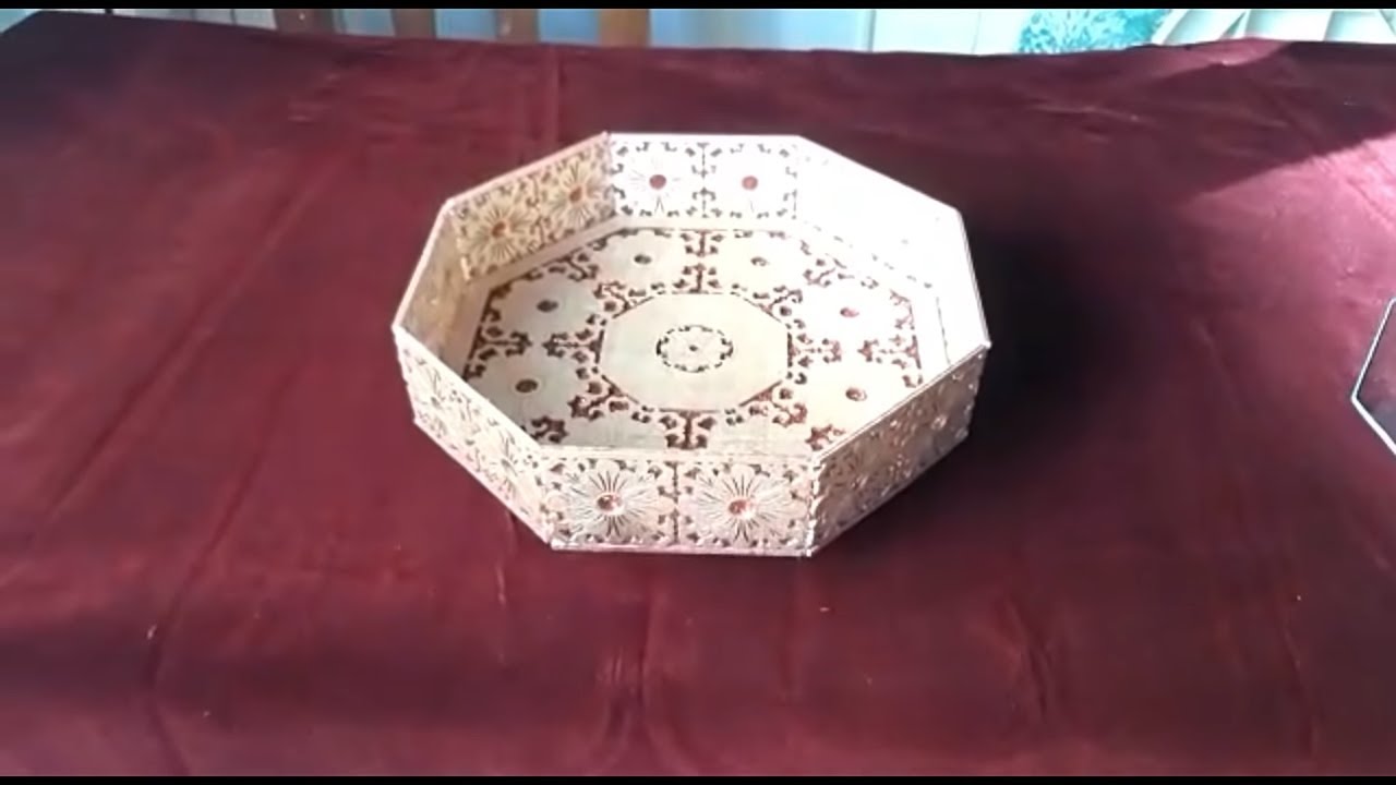 صنع علبة بخشب الليزر تصلح لعدة استعمالات بطريقة سهلة ومبسطة  / اشغال يدوية / DIY CNC BOIS