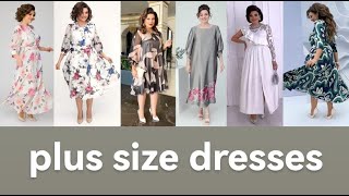 Trendy plus size dresses! Модные платья плюс сайз!