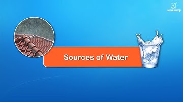 Sources of Water For Kids | Periwinkle