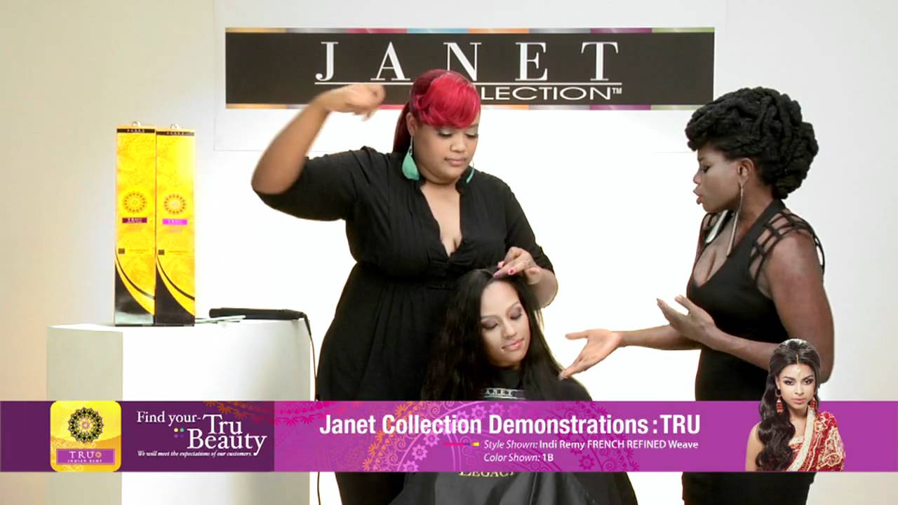 Janet Collection Tru Indian Remy Weave Demonstration
