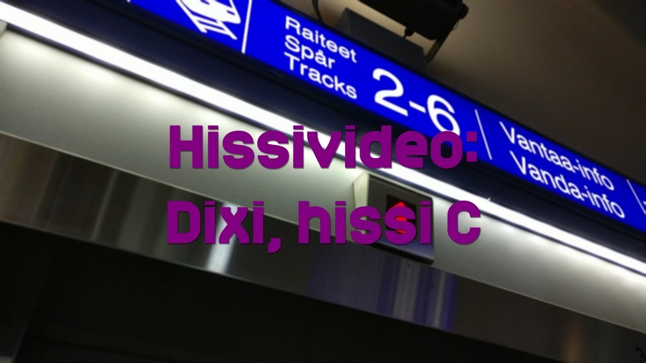 Hissivideo: Dixi, Tikkurila, Vantaa, hissi C - 2014 Schindler (puhuva)