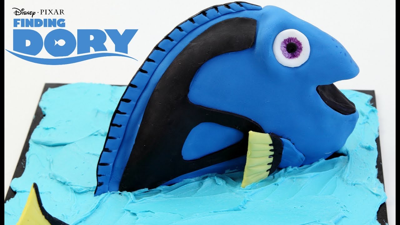 How To Make Disney Finding Dory Cake Youtube How To Make Disney Finding Dory Cake Youtube