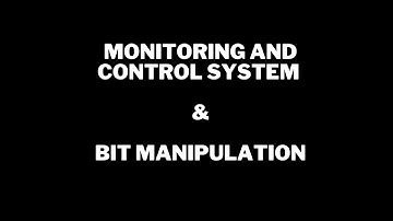 Monitoring And Control & Bit Manipulation | Lecture 1 | AS Computer Science  | Paper 1
