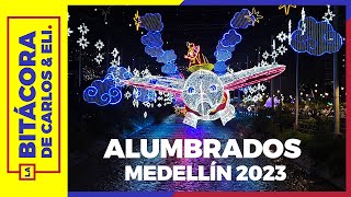 Alumbrados MEDELLÍN 2023 (4K) by La Bitácora de Carlos y Eli 39,501 views 6 months ago 4 minutes, 16 seconds