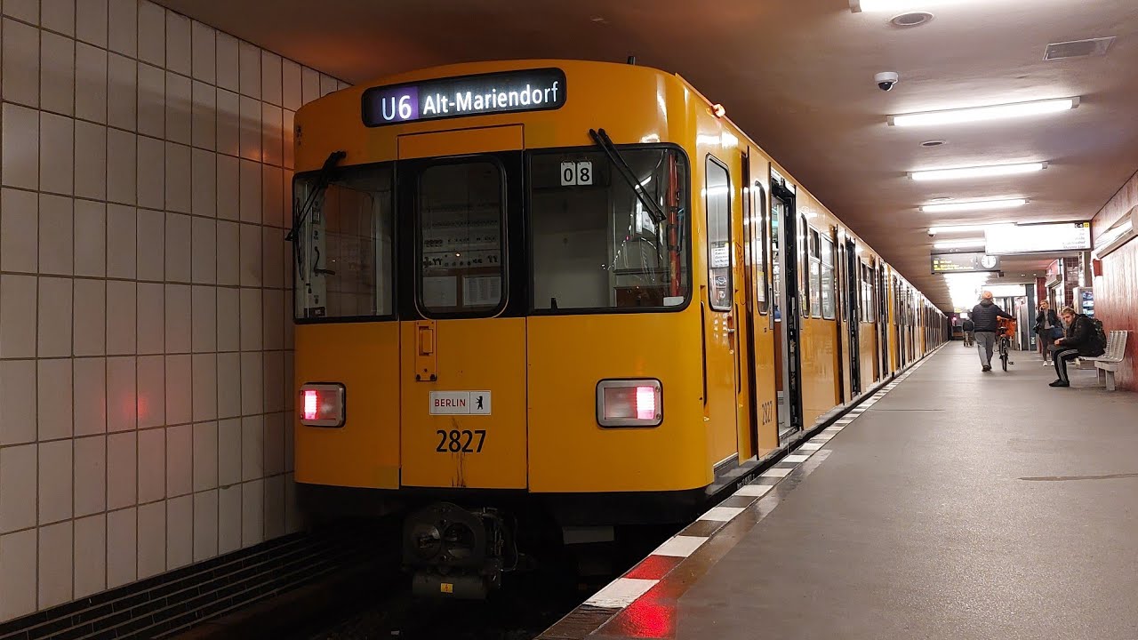 Mitfahrt in der U6 von Alt-Mariendorf bis Unter den Linden im F87 und F90 @Zugnachberlinfreak72