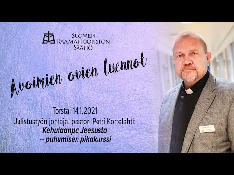 Kehutaanpa Jeesusta - puhumisen pikakurssi (Petri Kortelahti)