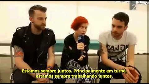 Slovenia Interview Paramore [LEGENDADO] paramore.com.br
