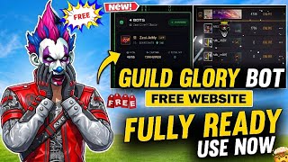 FREE Guild Glory Bot WEBSITE Update! 🤯🔥 | How To Make Free Guild Glory Bot in Free Fire 🤖 ZEXISTEY