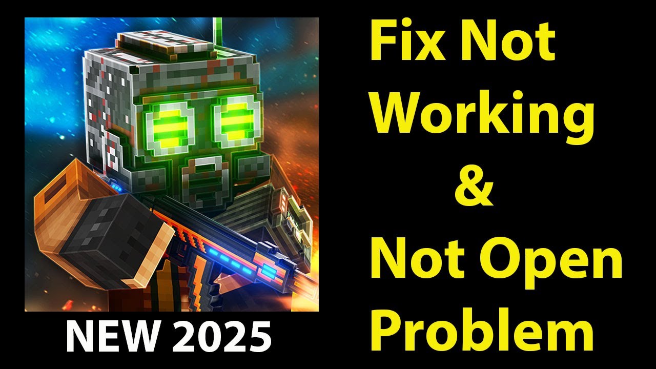 How To Fix Pixel Strike 3D App Not Working | Pixel Strike 3D Not Open ...