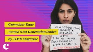 Gurmehar Kaur Named Next Generation Leader By Time Magazine
