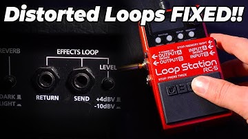 How To Setup A Loop Pedal With Electric Guitar!
