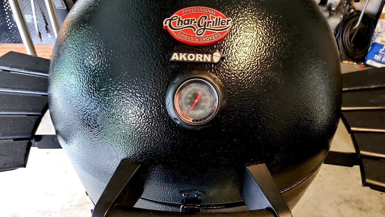 AKORN® Kamado Charcoal Grill, Slate - Char-Griller