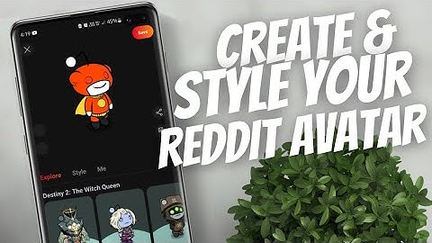 How to create and style your Reddit Avatar