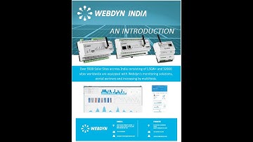Webdyn Data Loggers & Remote Monitoring Solutions - Detailed Introduction