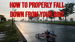 How to Properly Fall Down from Your Bike