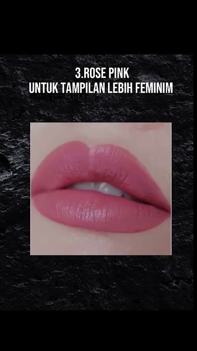 5 Warna Lipstik untuk kulit sawo matang #shorts #lipstik #kulitsawomatang