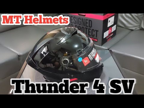 MT Helmet THUNDER 4 SV Unboxing 