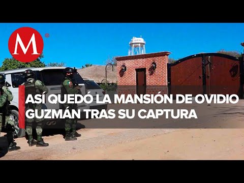 Así luce el municipio de Jesús María, dos días después de la captura de Ovidio Guzmán