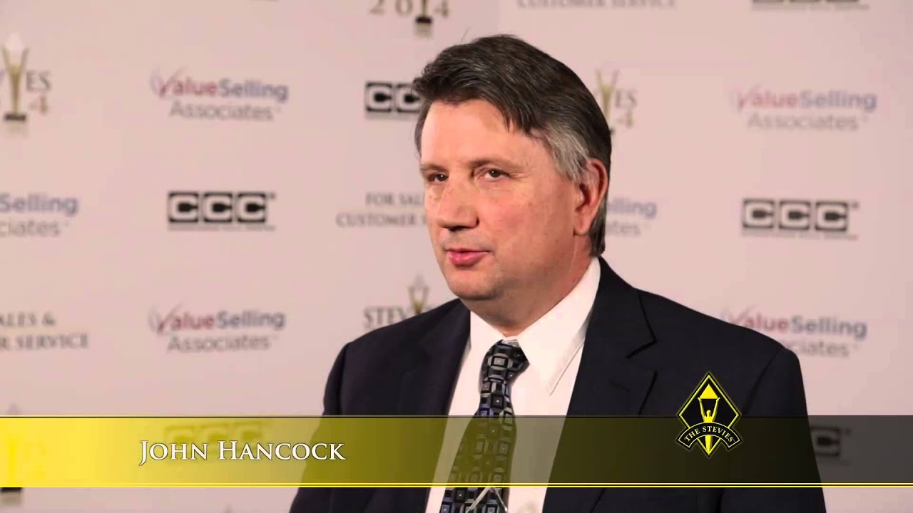 John Hancock wins at the 2014 Stevie Awards for Sales & Customer