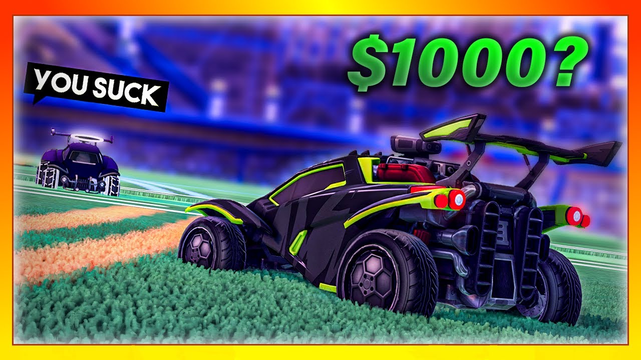The time I challenged a trash talker to a $1,000 1v1 in Rocket League -  YouTube