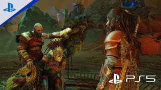God of War Ragnarök : Freya mata a GNA ( PS5, HDR, 4K ) gameplay