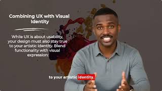 DESIGNING ART PORTFOLIOS ONLINE   MODULE 8  Creating Intuitive Navigation, Smooth User Experience, a
