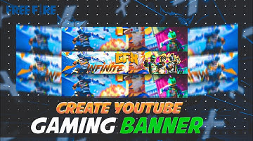How to Make Gaming Banner in Android mobile | By infinitegfx