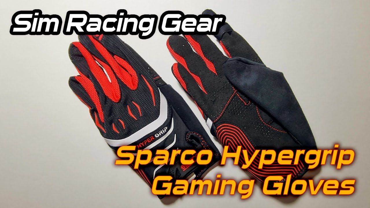 Sim Racing Gear - Sparco Hypergrip Gaming Gloves Review 