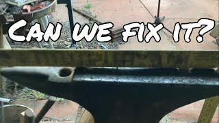 Restoring an anvil, Resurfacing an Anvil, Anvil Restoration