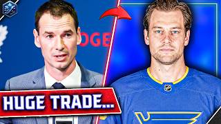BREAKING: Leafs make MAJOR trade... Brandon Carlo GONE | Toronto Maple Leafs News