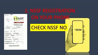 HOW TO REGISTER NSSF NUMBER AND FIND YOUR LOST NSSF NUMBER THROUGH THE PHONE screenshot 4